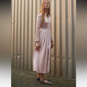 Alexachung pink collar dress